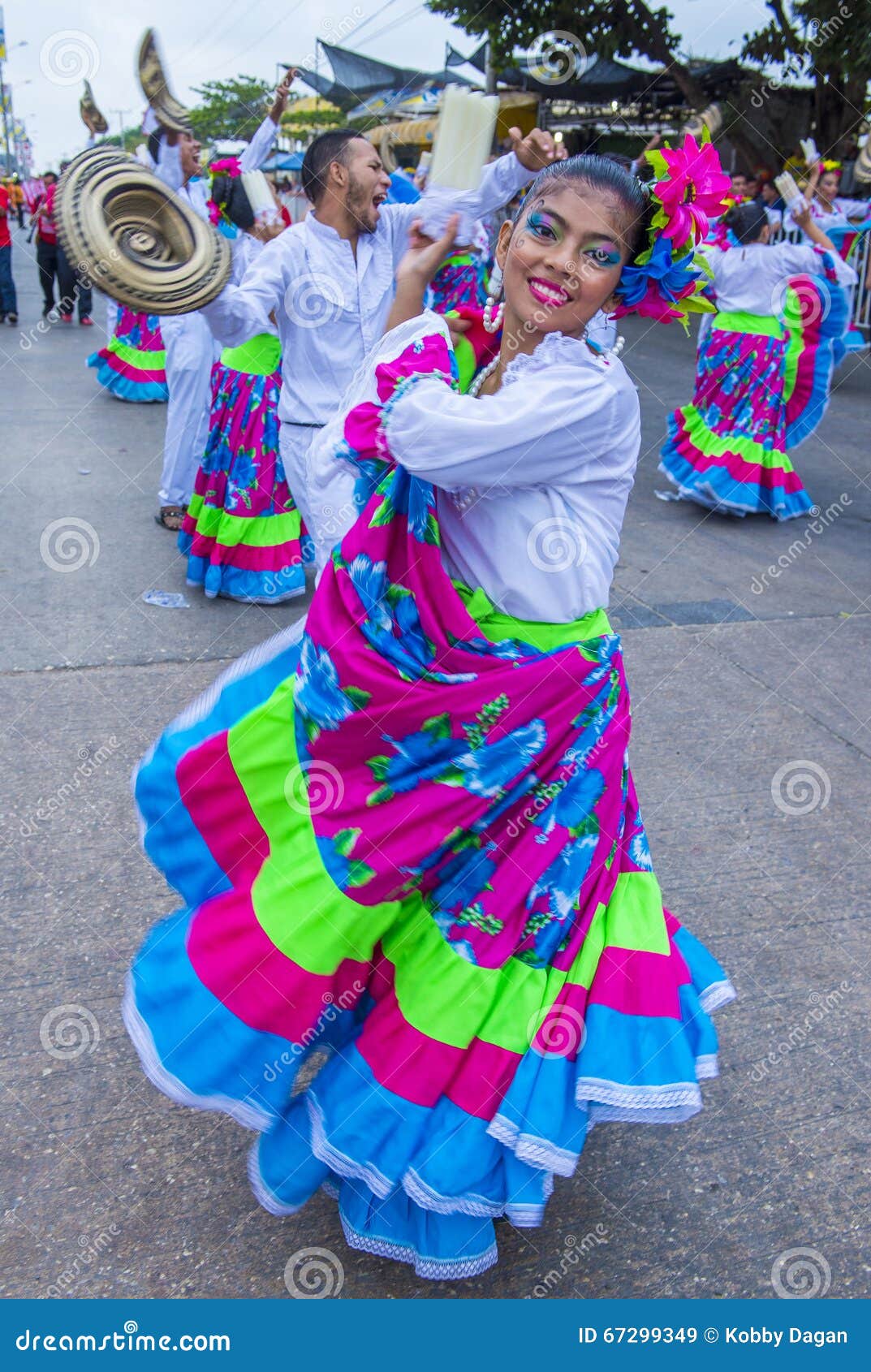 Barranquilla Carnival editorial stock image. Image of south - 67299349