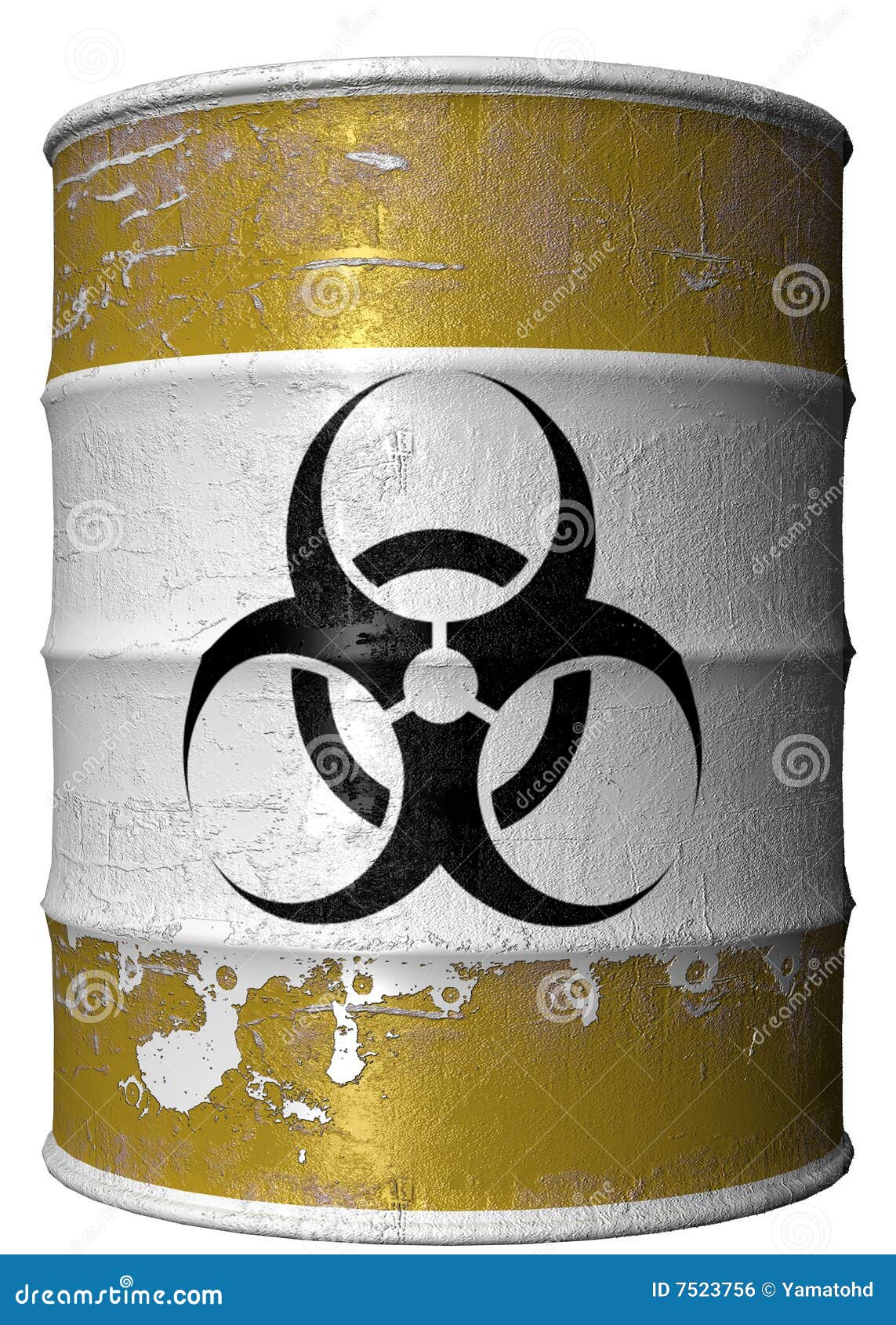 Toxic Waste Barrel. Radioactive Industry Garbage Emissions. Chem