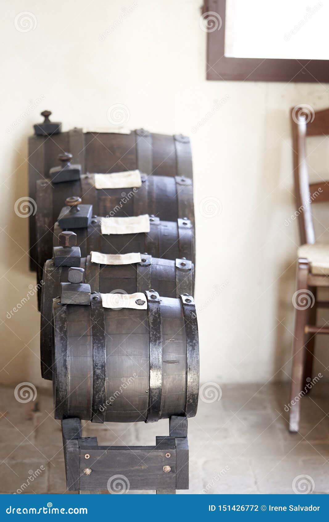 Barrels for the Aging of Vinegar Stock Photo Image of glass, closeup 151426772
