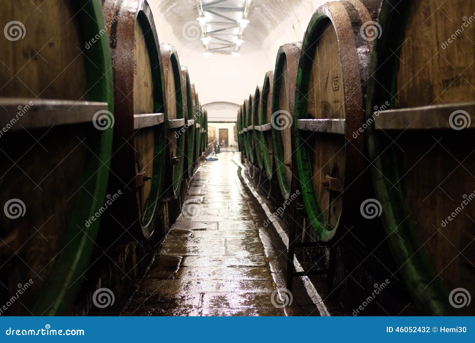 Barrels for storing beer stock photo. Image of storing 46052432