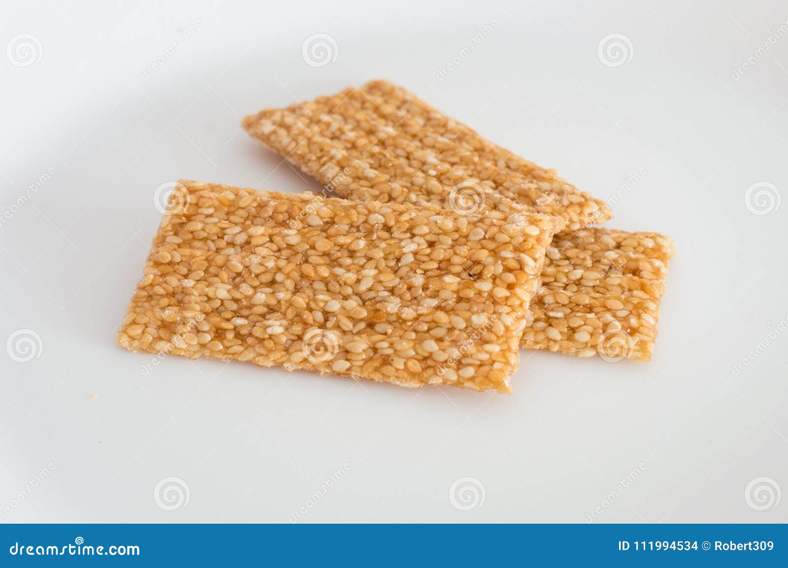 Bars of sesame seed candy stock photo. Image of white 111994534