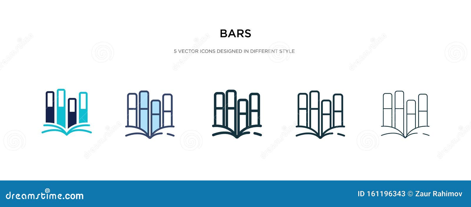Bars Symbol In Einer Anderen Stil Vektorgrafik Zwei Farbige Und Schwarze Balken Vektorsymbole Die In Gefullt In Umrissen Linie Vektor Abbildung Illustration Von Sprudel Getrank 161196343