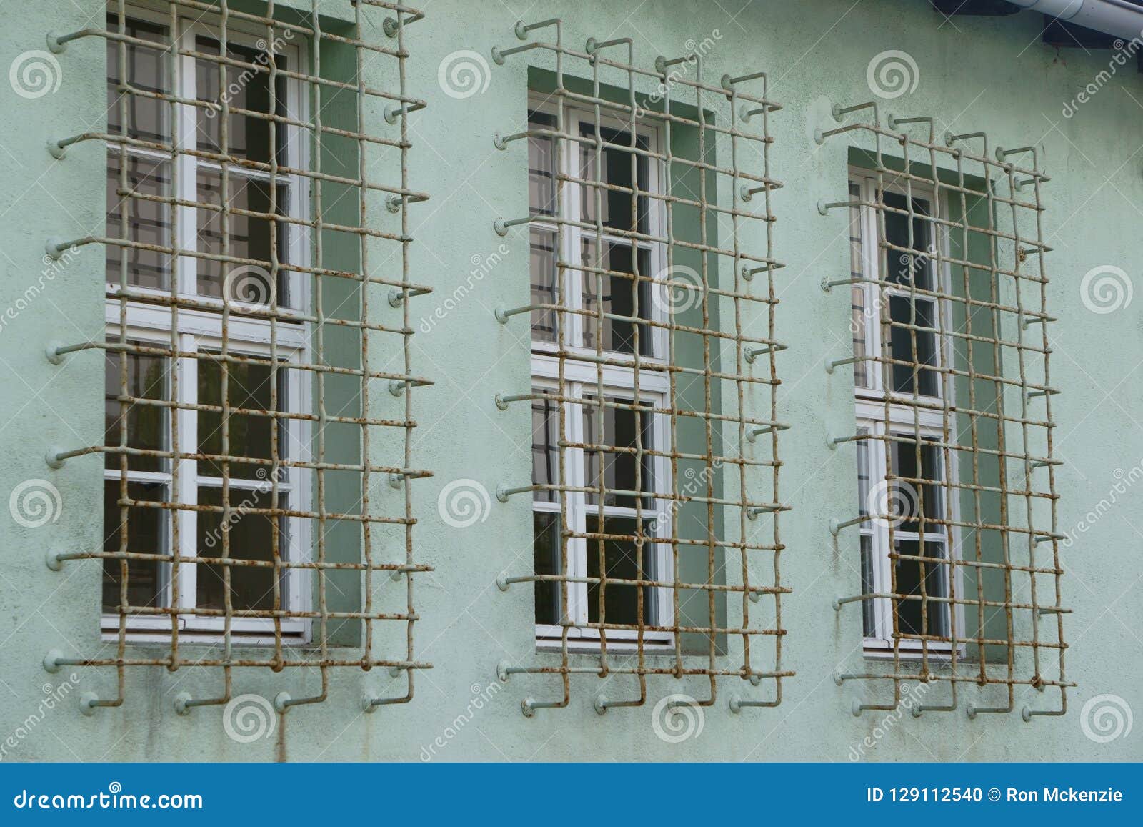 Bars On Windows At Mauthausen In Austria Editorial Image - Image Of Camp,  Disease: 129112540