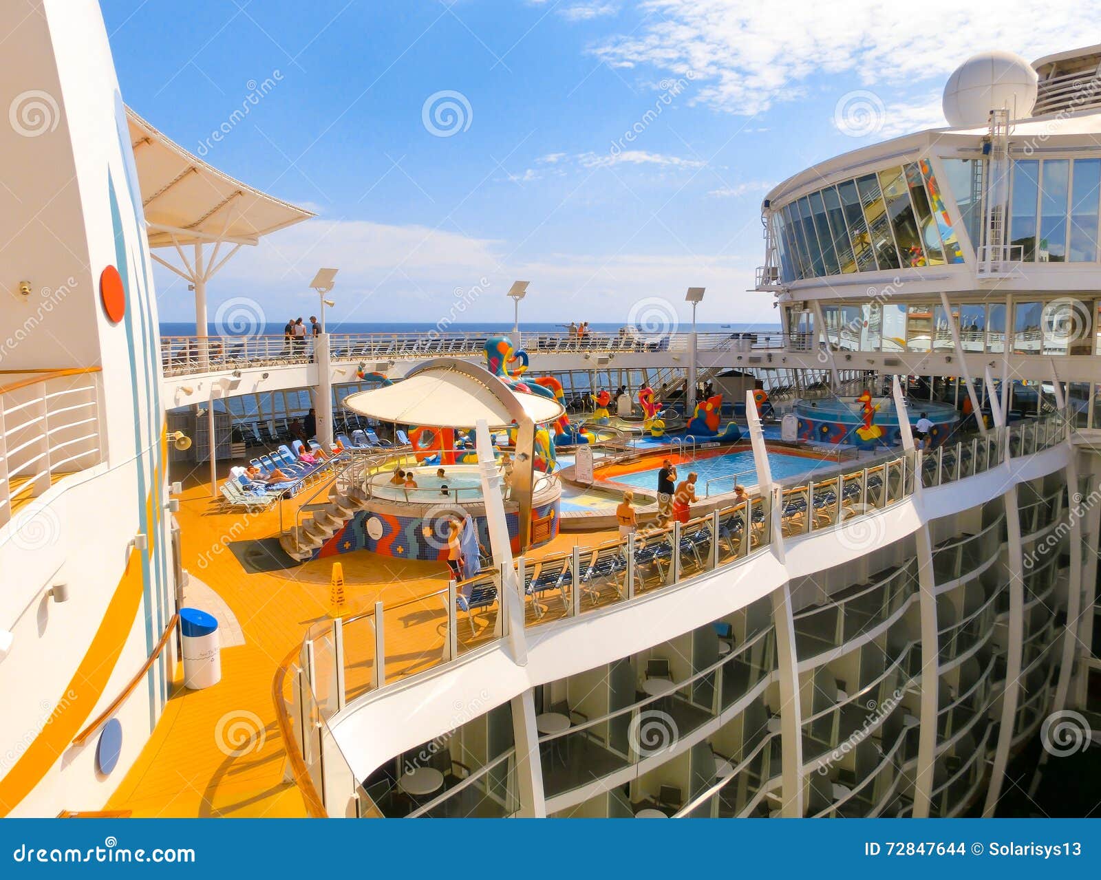 Barselona Spaine September 6 2015 Royal Caribbean