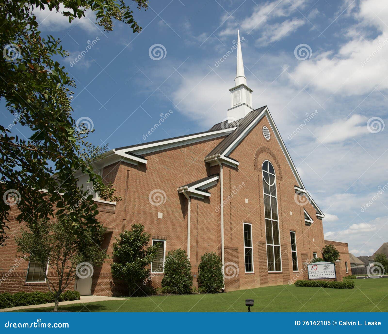 Bartlett Woods Church Of Christ Bartlett, Tn Editorial Image - Image Of Believing, Memphis: 76162105