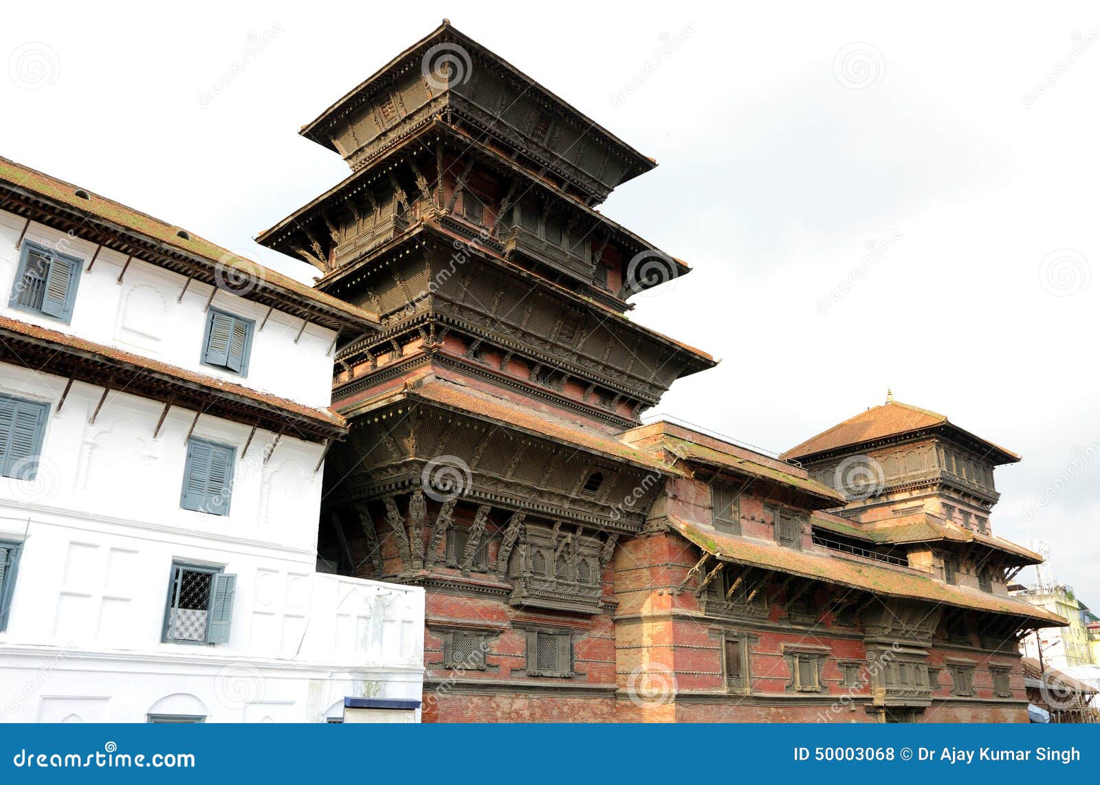basantpur tower at hanuman dhoka durbar