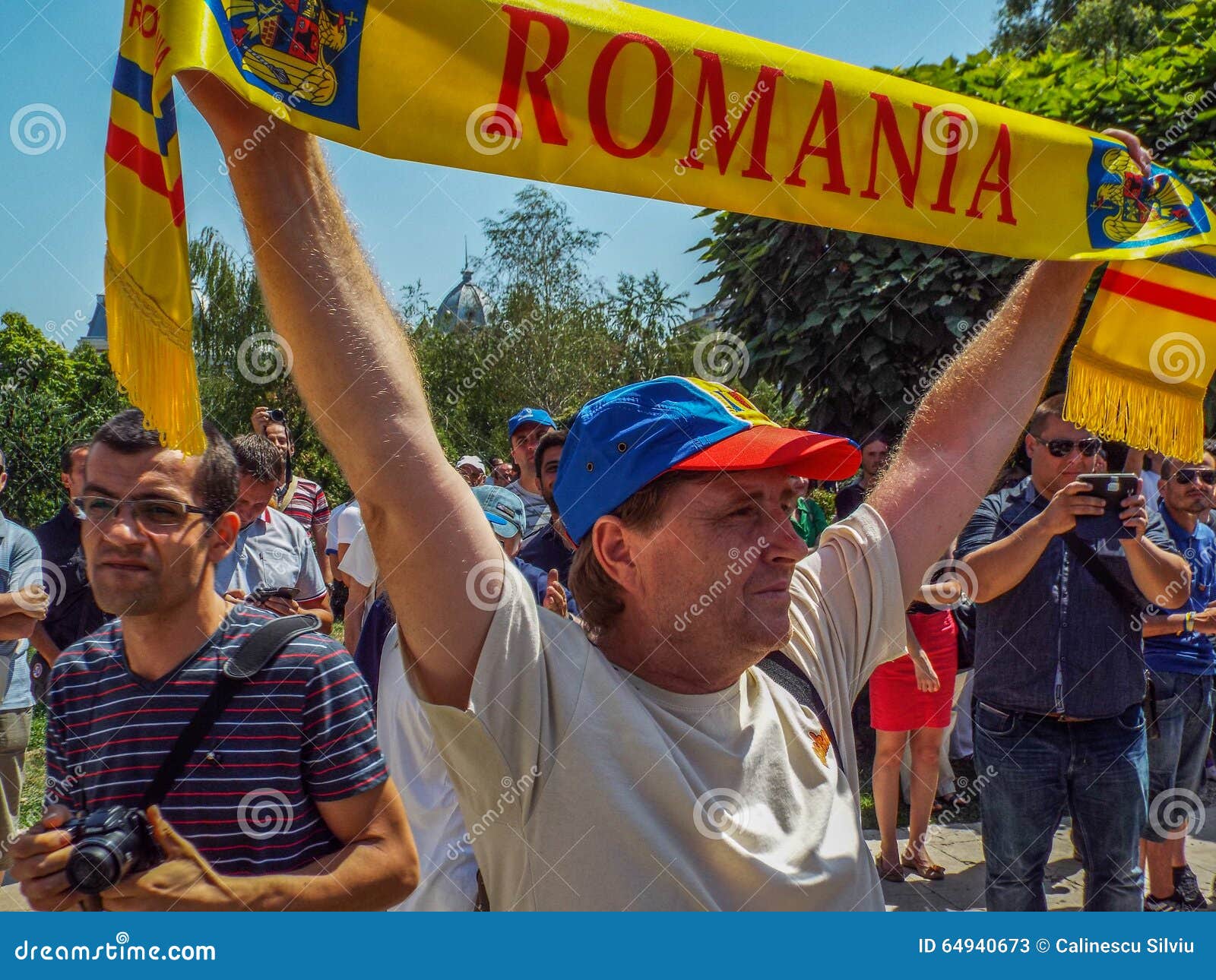 Basarabia And Romania March For Unification_ Editorial Stock Photo ...