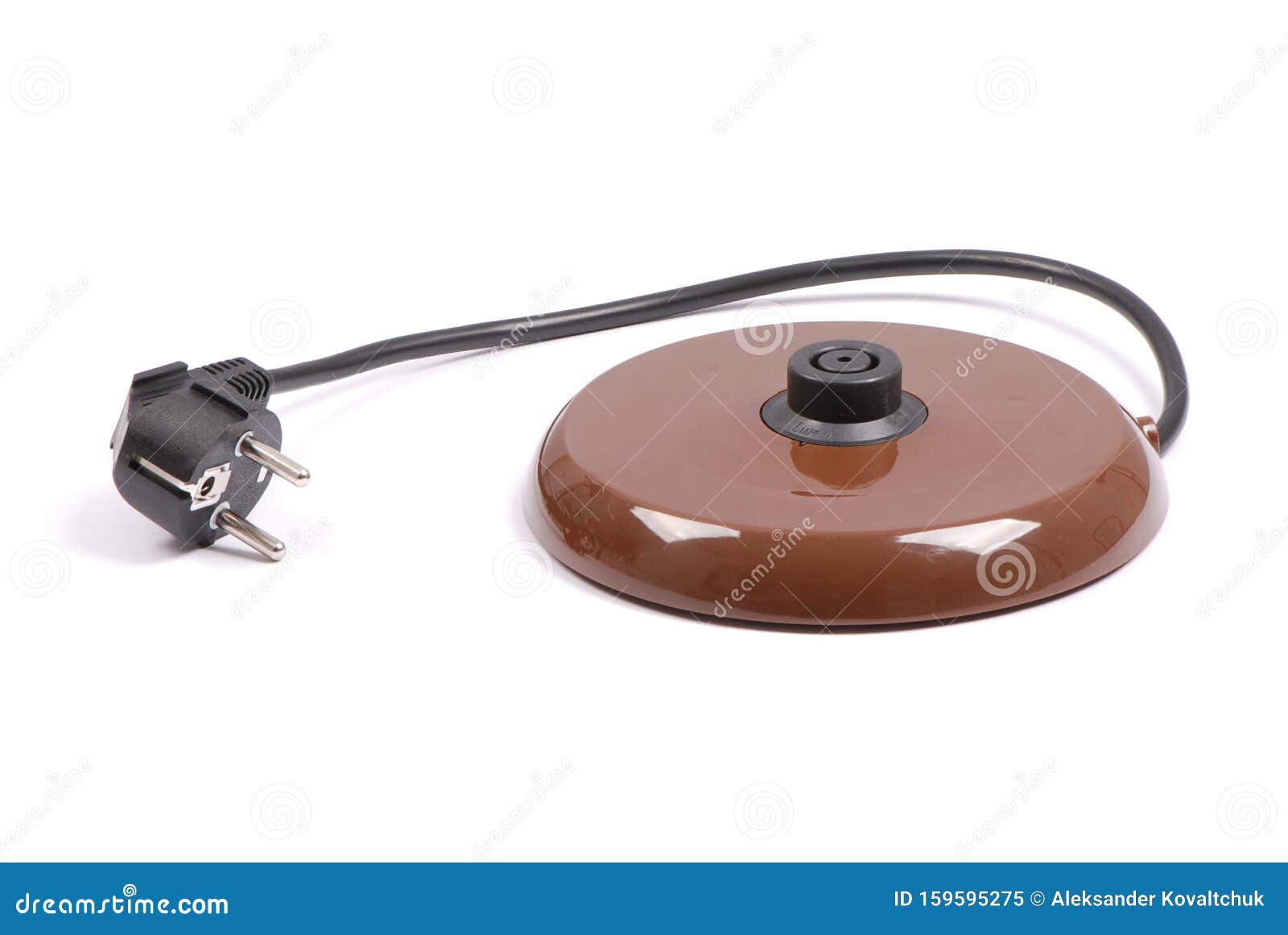 Base Electric Kettle on White Stock Image Image of domestic, level