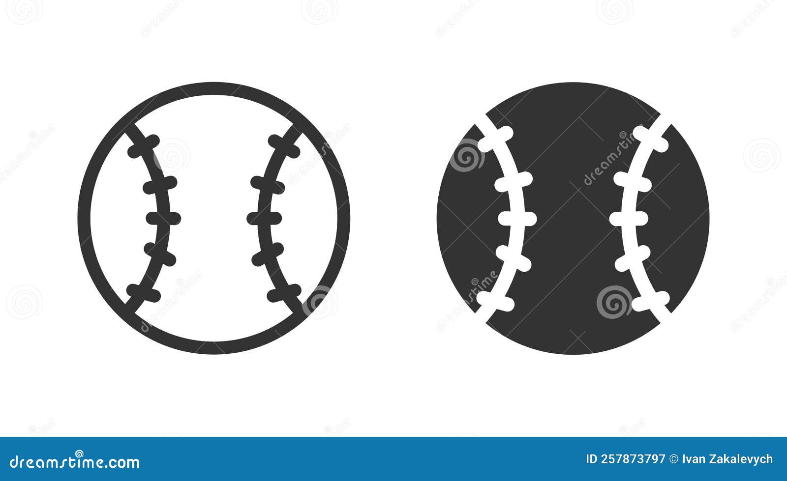 baseball ball icon. sport game . sign hardball 