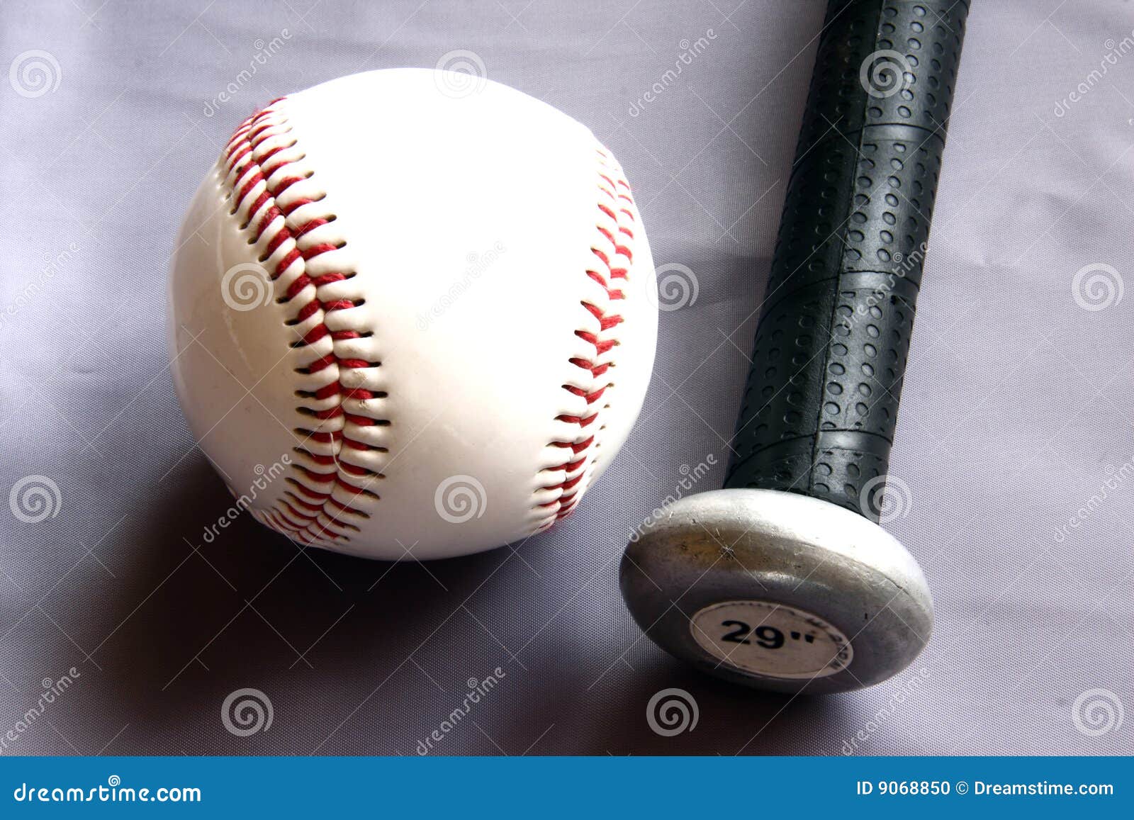 Baseball bat and ball stock photo. Image of practice, pastime 9068850