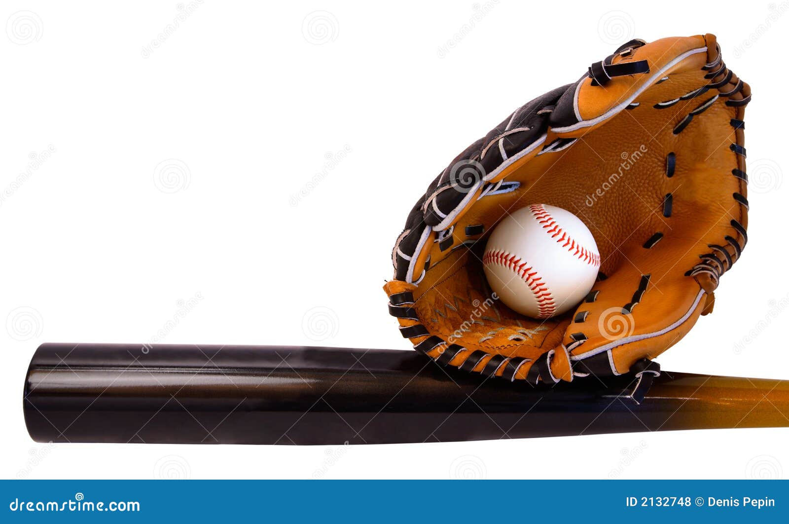 Baseball Bat, Ball and Glove Stock Photo Image of arrangement, play