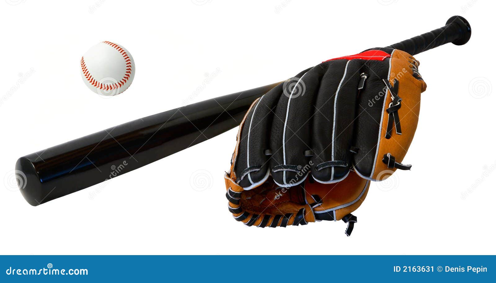 Baseball Bat,Ball and Glove Stock Image Image of isolated, baseball