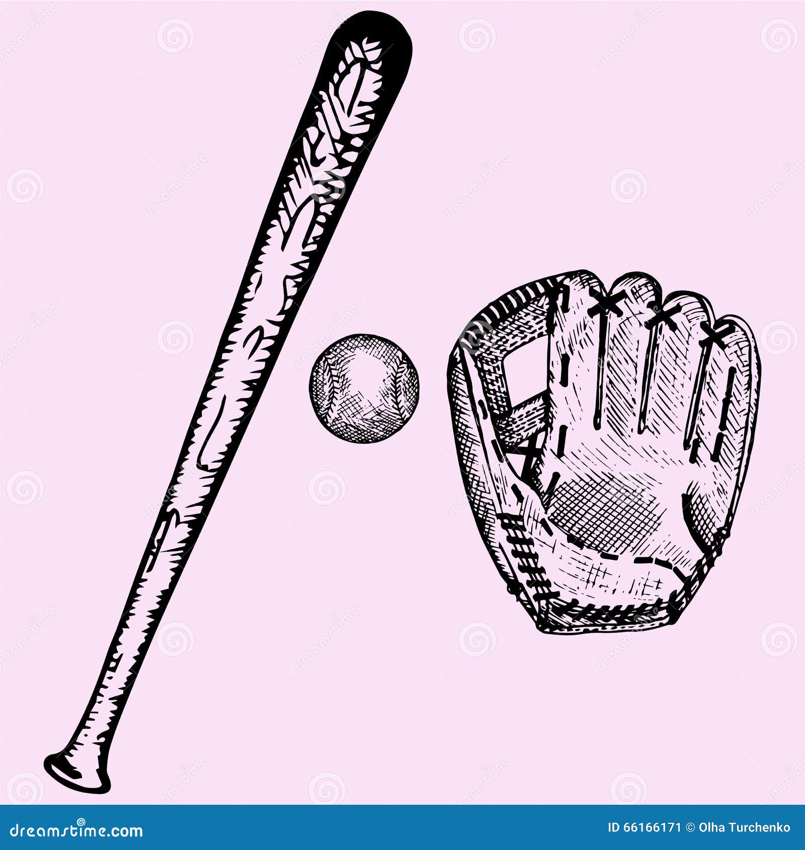 Continuous one line drawing cricket bat ball Vector Image-saigonsouth.com.vn