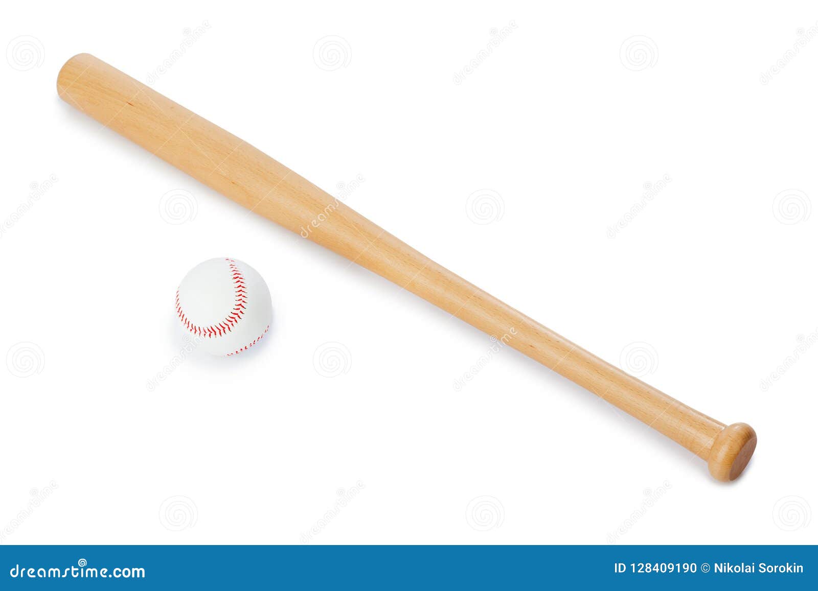 Baseball bat and ball stock photo. Image of ball, anger 128409190