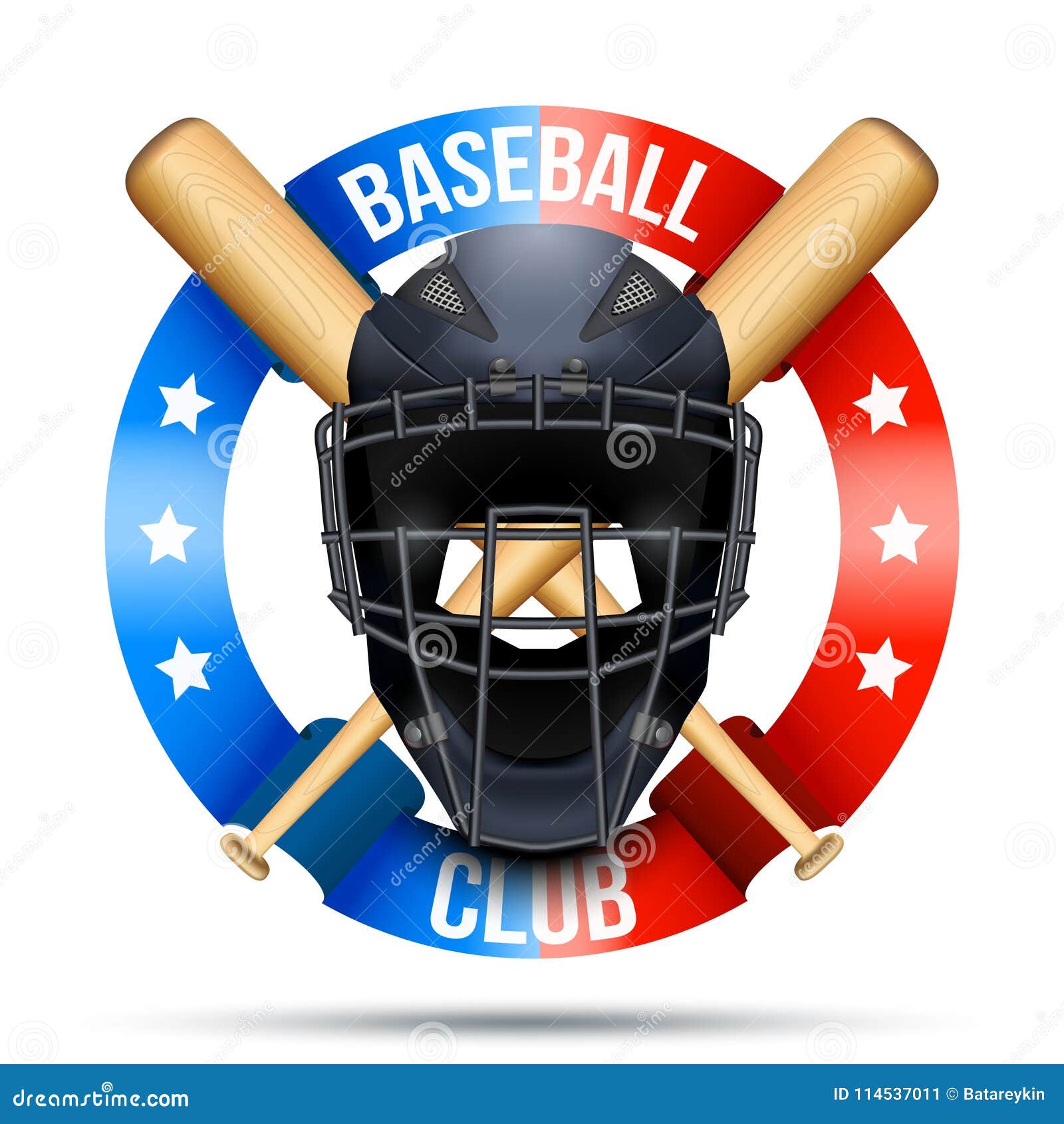 Helm Catcher Baseball Sport Icon Graphic by yellowhellow