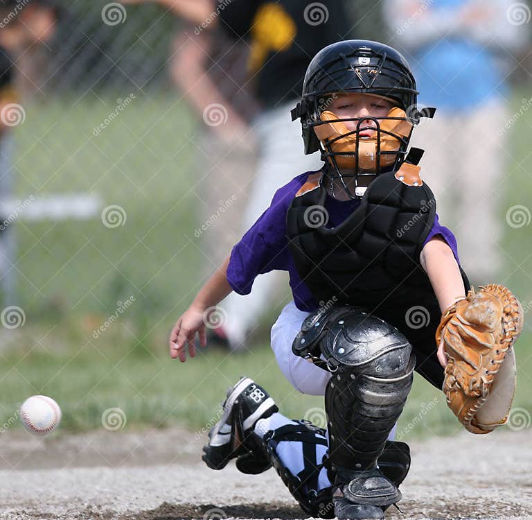 Baseball Catcher Missing Ball Stock Image Image of teams, ball 2040593
