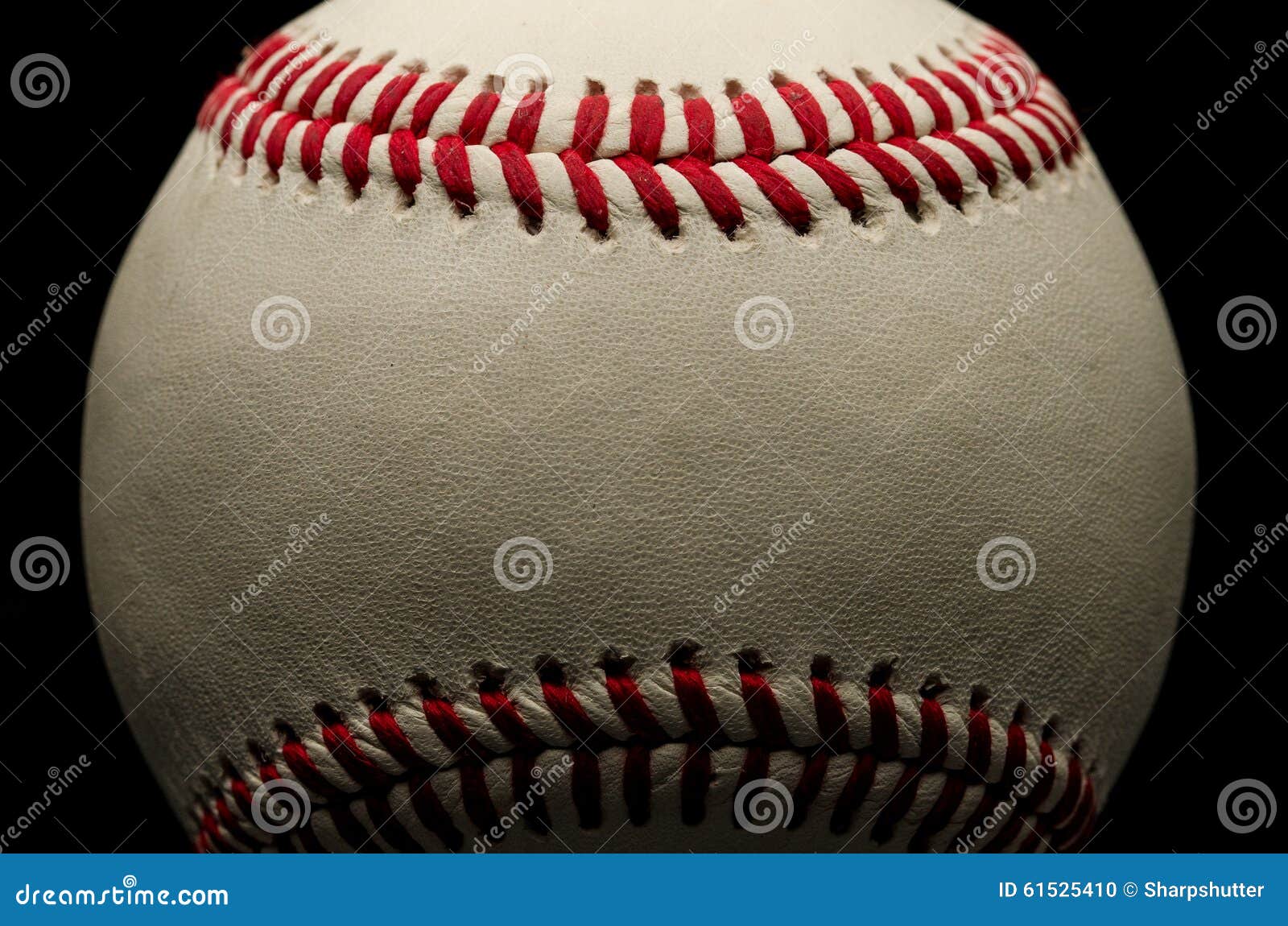 Baseball close stock photo. Image of life, isolated, fastball 61525410
