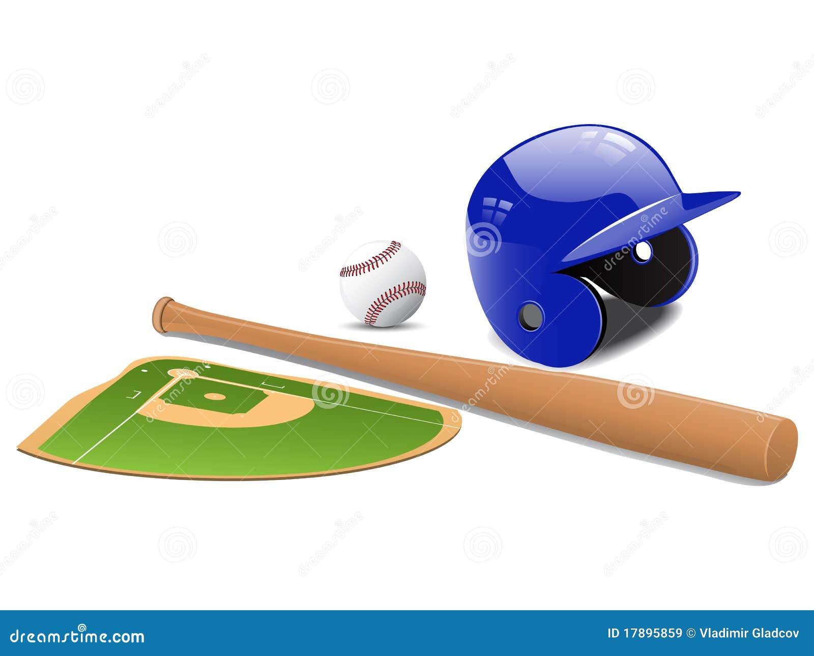 Baseball elements stock vector. Illustration of elements 17895859