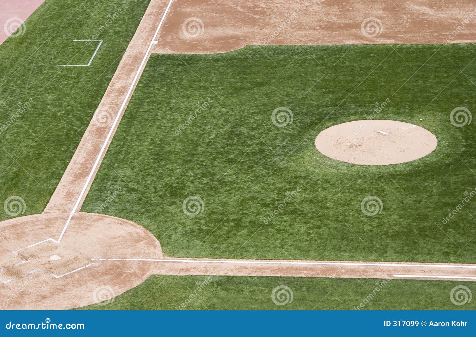 BaseballFeld stockbild. Bild von feld, draussen, baseball 317099