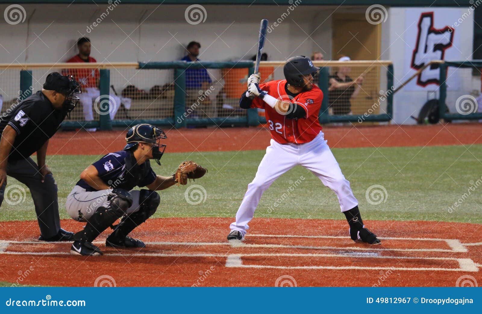 Baseball game action editorial photography. Image of swinging 49812967