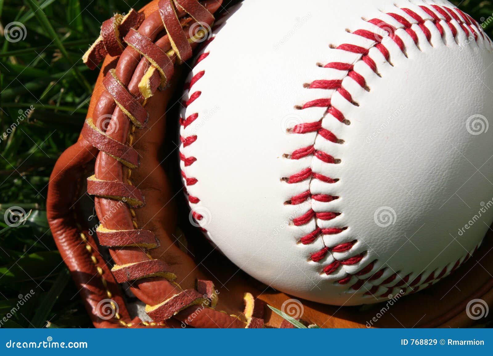 baseball and glove