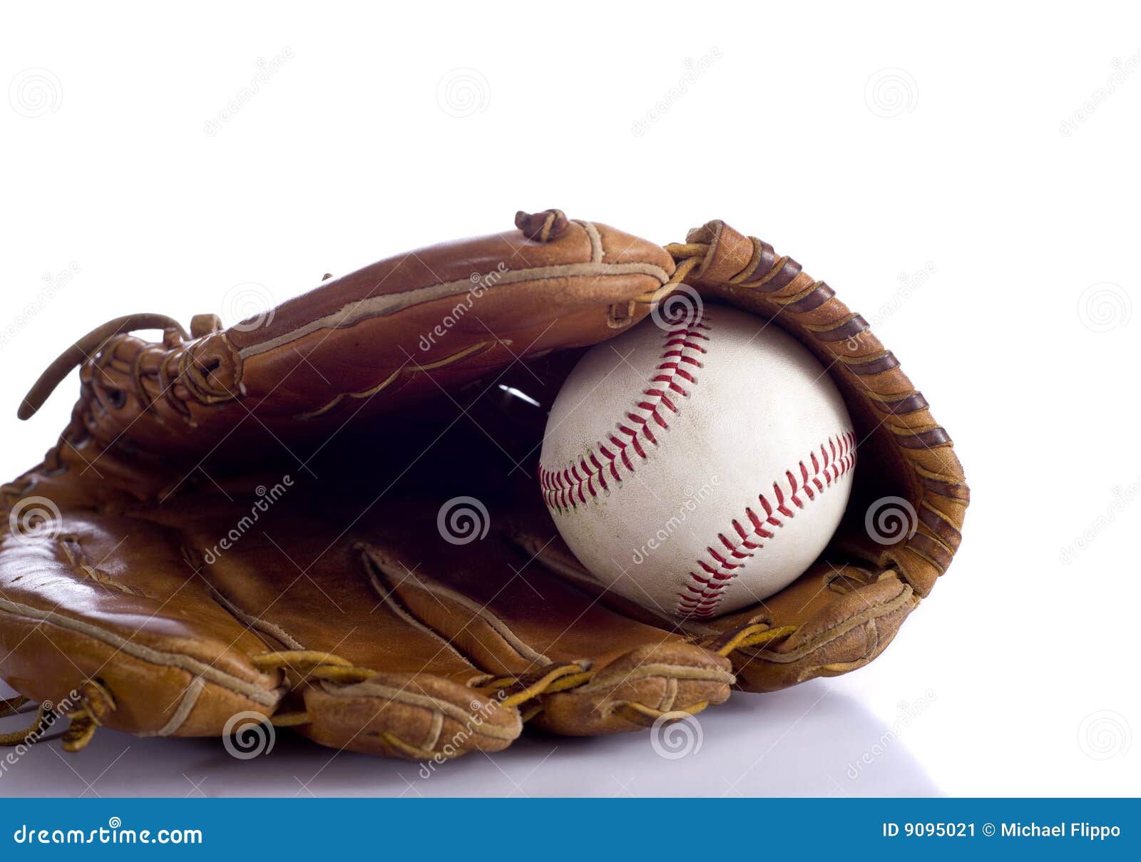 Baseball glove and Ball stock image. Image of sport, baseball 9095021