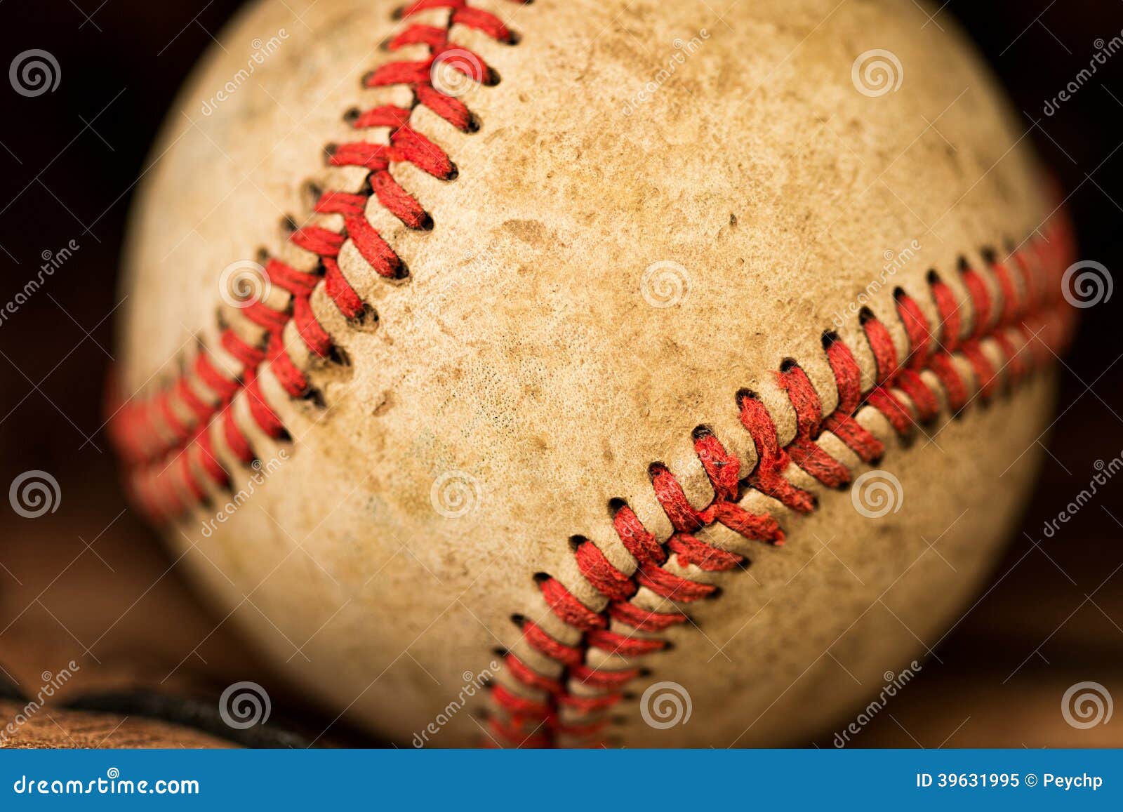 Baseball glove with ball stock image. Image of baseball 39631995