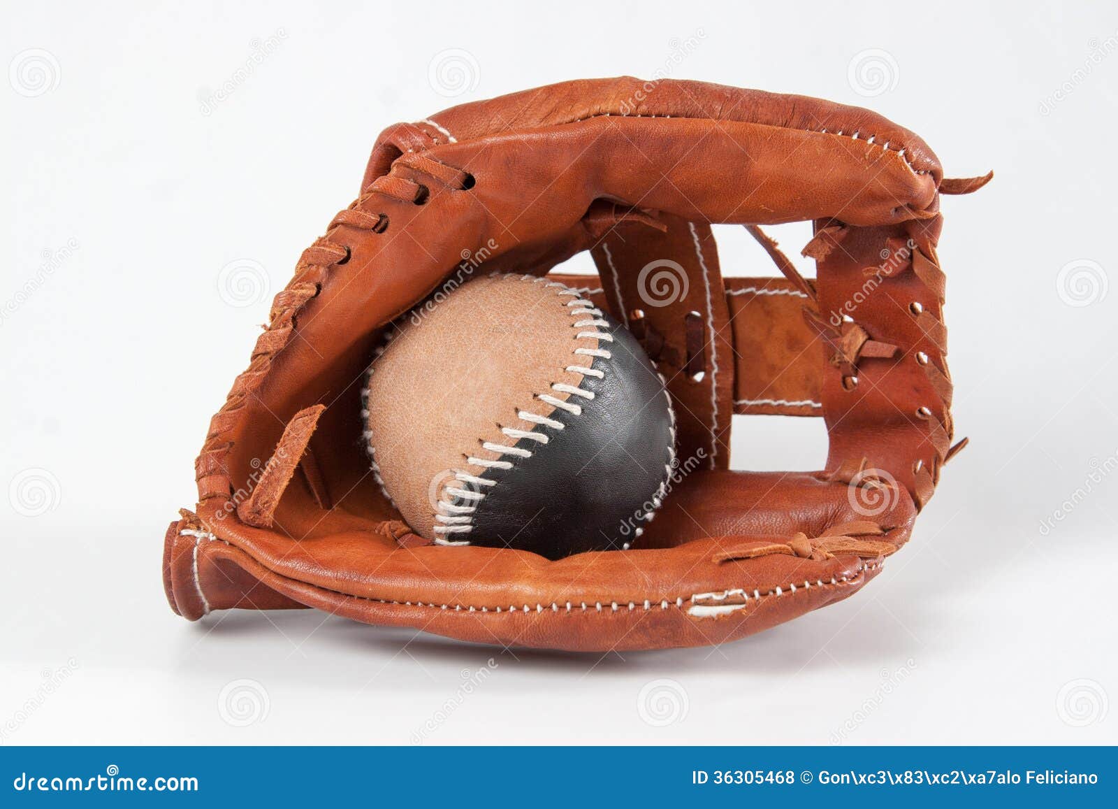 Baseball Glove with ball stock photo. Image of fitness 36305468