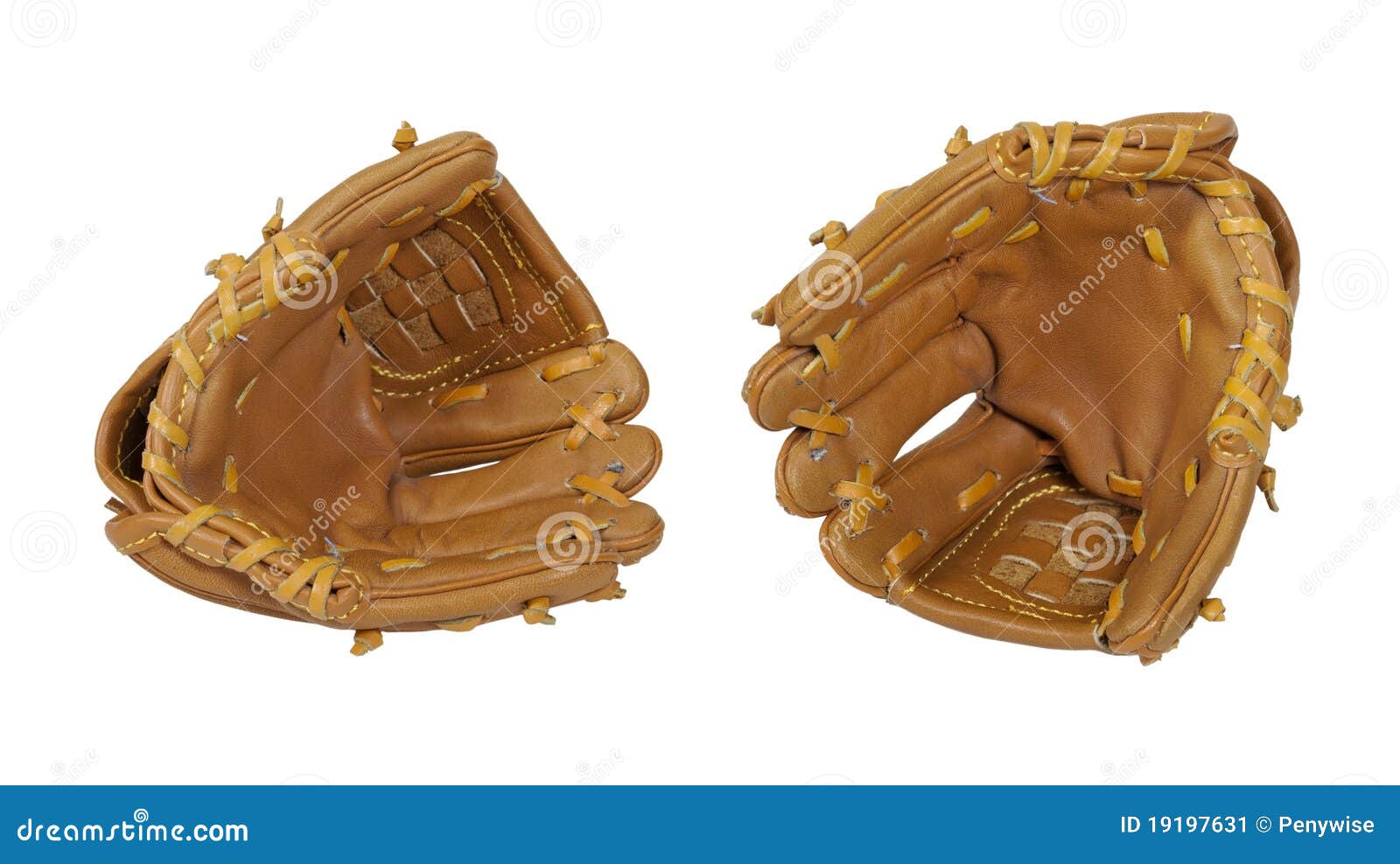 Baseball Gloves stock image. Image of glove, sports, worn 19197631