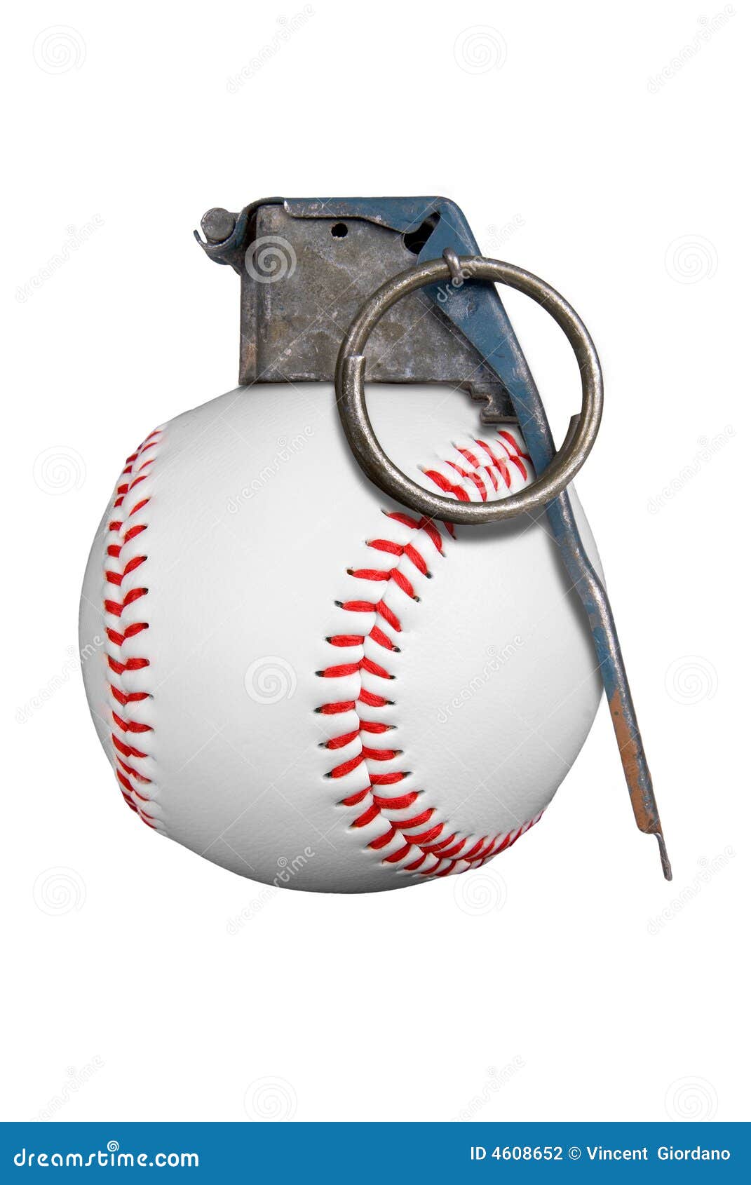 Baseball grenade stock photo. Image of clipping, competition 4608652