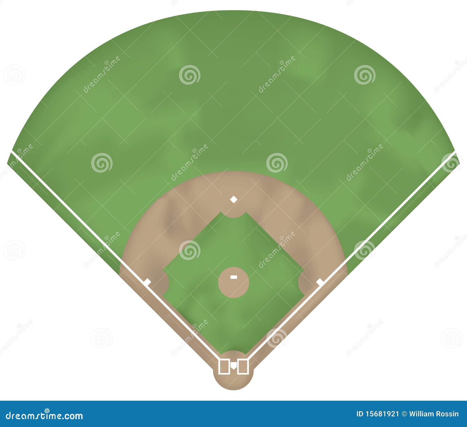 Baseball Ground Stock Image Image 15681921