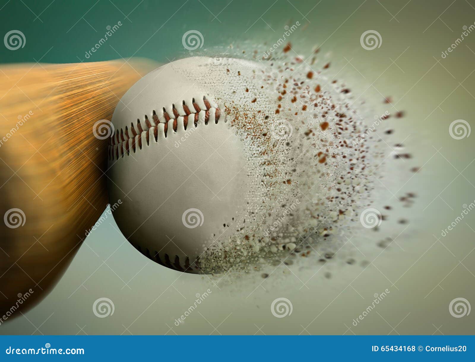 baseball hit