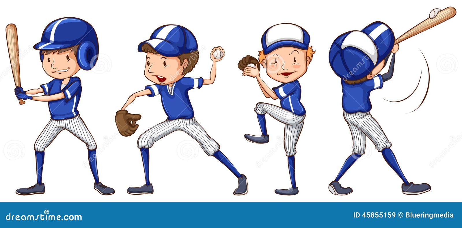 Baseball stock vector. Illustration of cartoon, ball 45855159