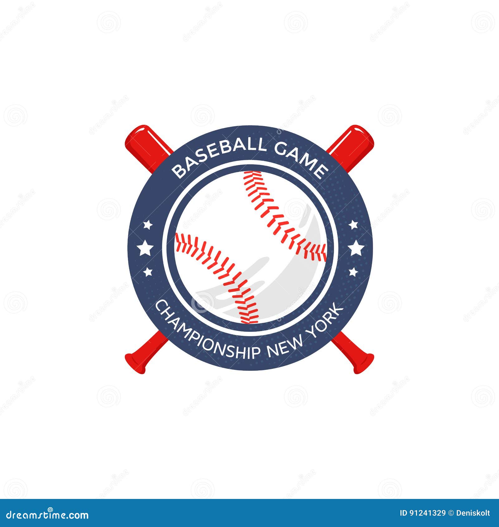Baseball logo, emblem stock vector. Illustration of club 91241329
