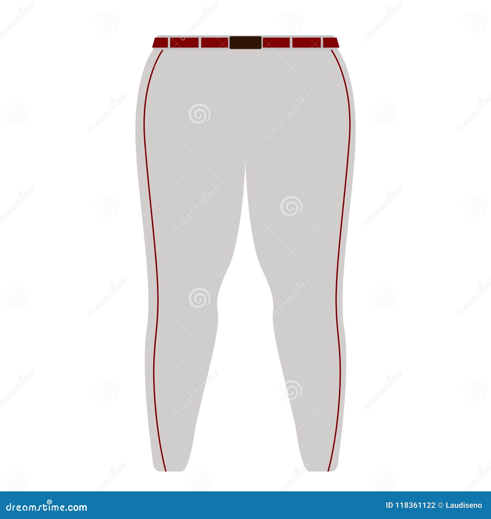 Baseball pant image stock vector. Illustration of sport 118361122