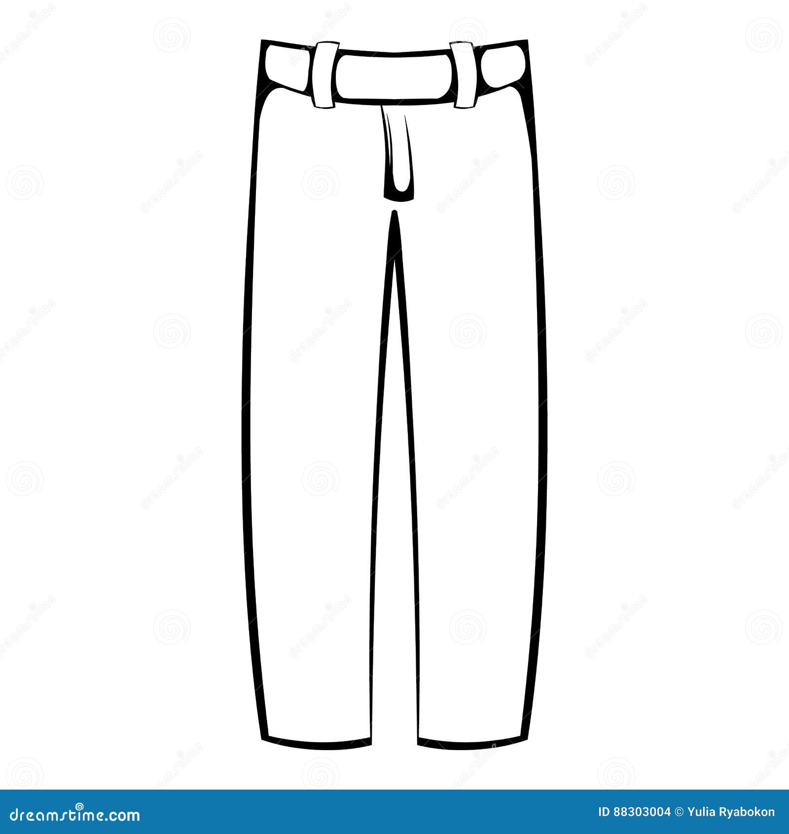35+ Ideas For Outline Cartoon Pants Drawing
