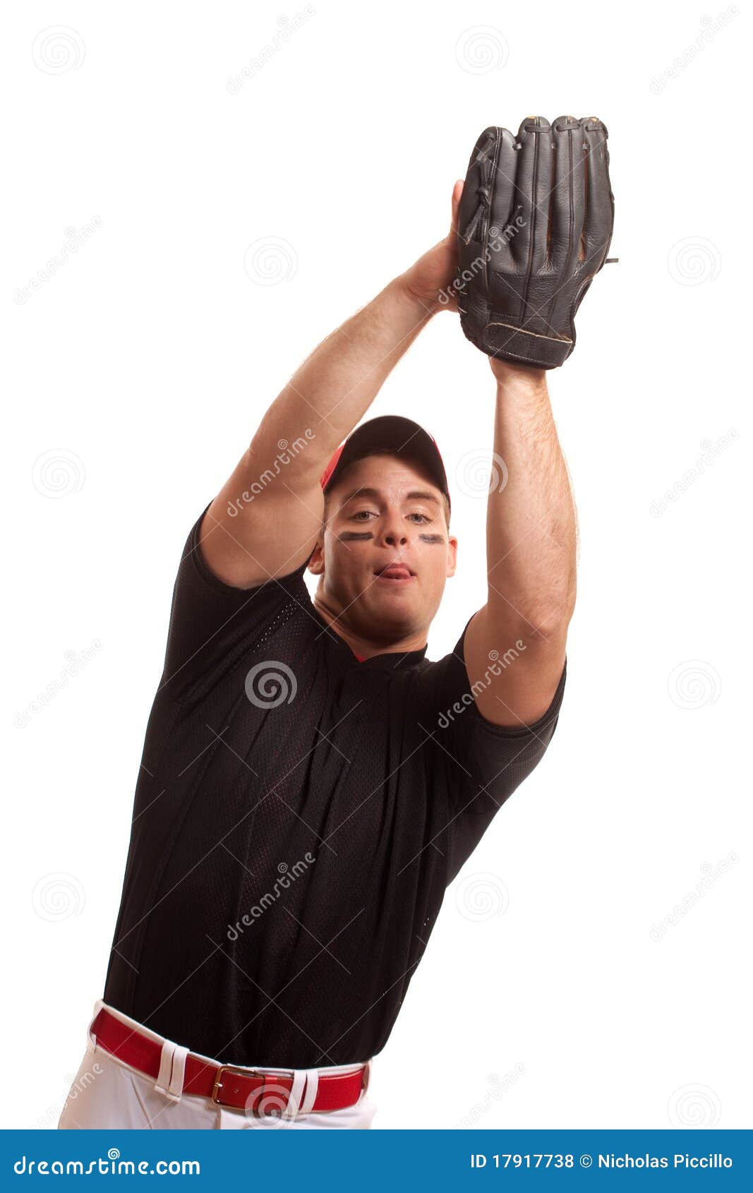 Baseball Player stock photo. Image of catching, pants 17917738