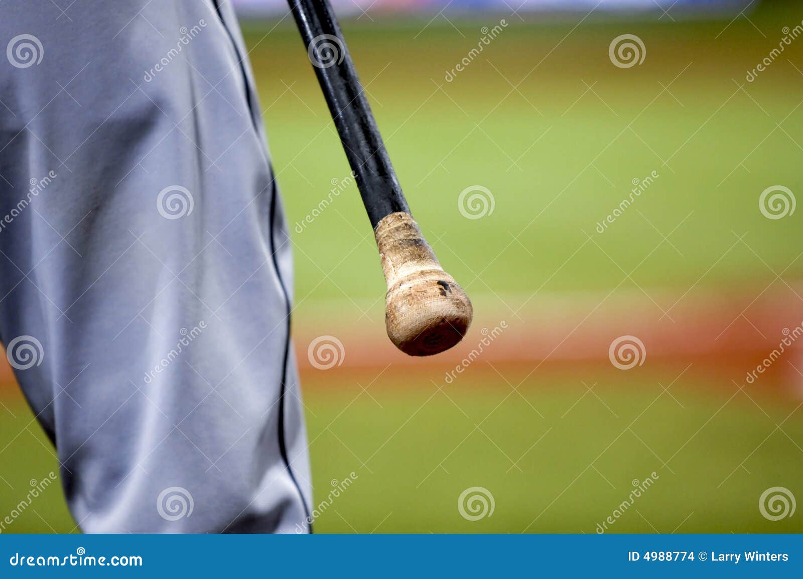 Baseball Player with Bat stock photo. Image of ballpark 4988774