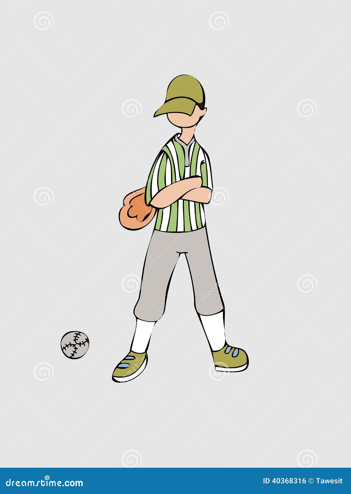 Baseball runner stock vector. Illustration of game, sports 40368316