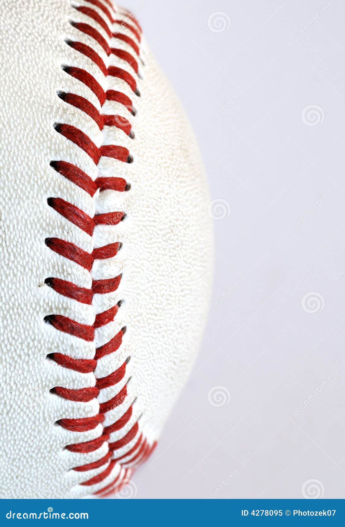 Baseball Texture RoyaltyFree Stock Photography