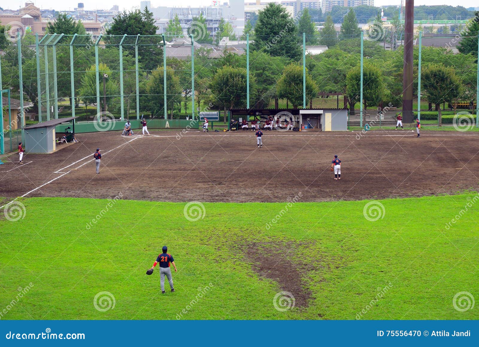 Baseball Training, Hachioji, Japan Editorial Image Image of school
