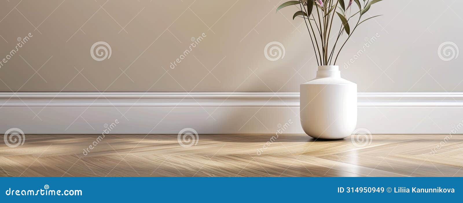 a baseboard color in crema or white, adding a touch of sophistication to interior .