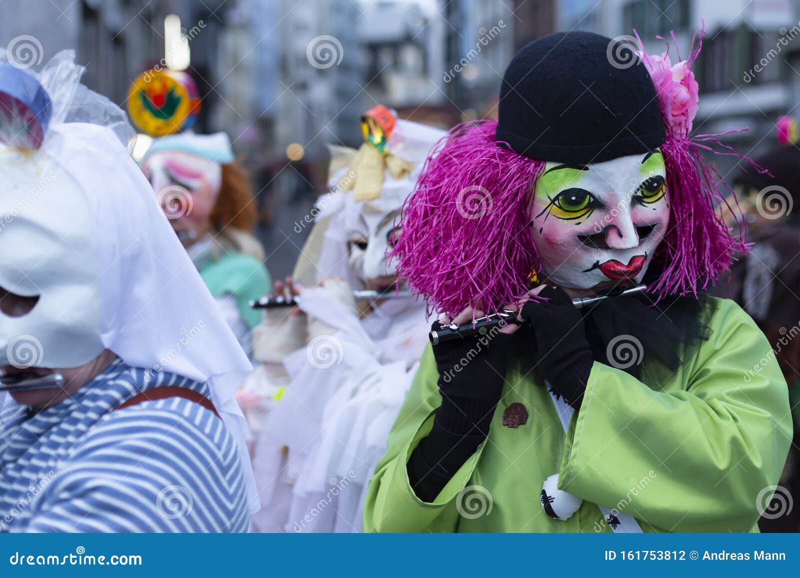 Basel Carnival 2019 Morgestraich Parade Editorial Photography - Image ...