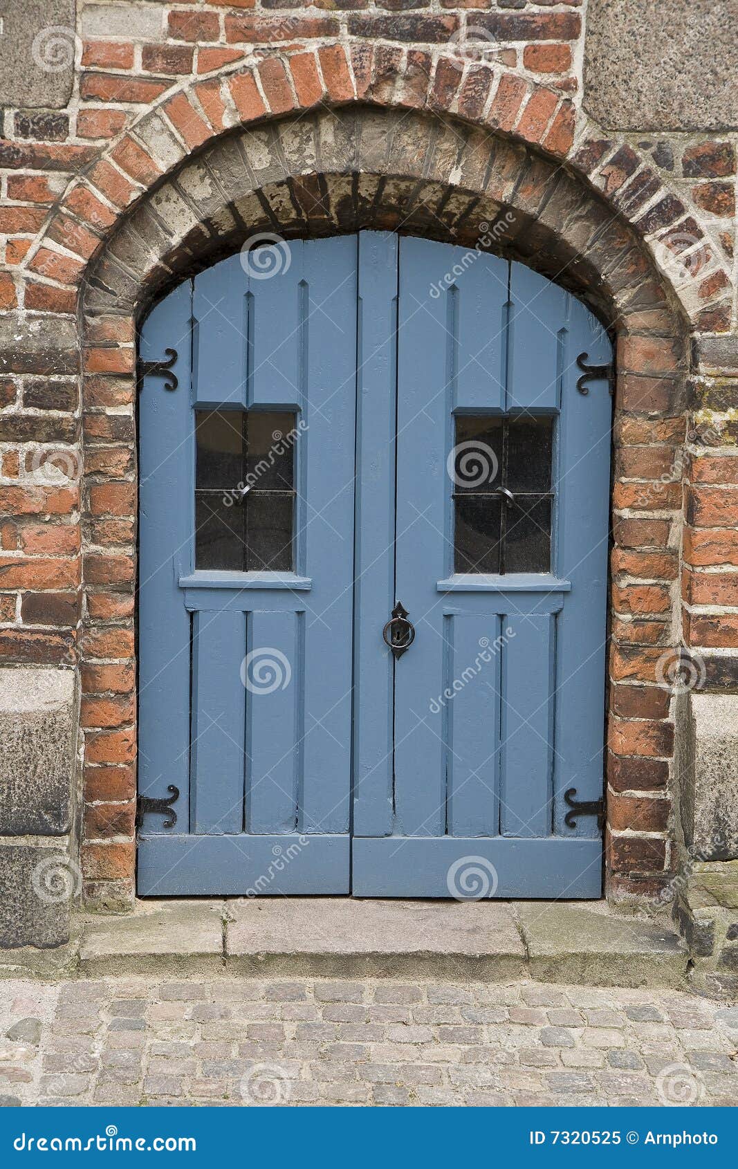 Basement Door, On A Mountain House More Than 100 Years Old. Royalty