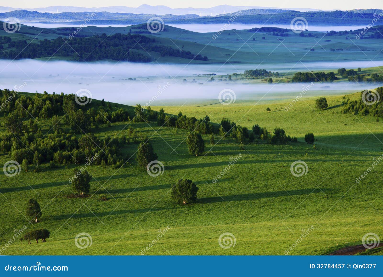 Bashang Grassland of Inner Mongolia Stock Image - Image of leisure ...