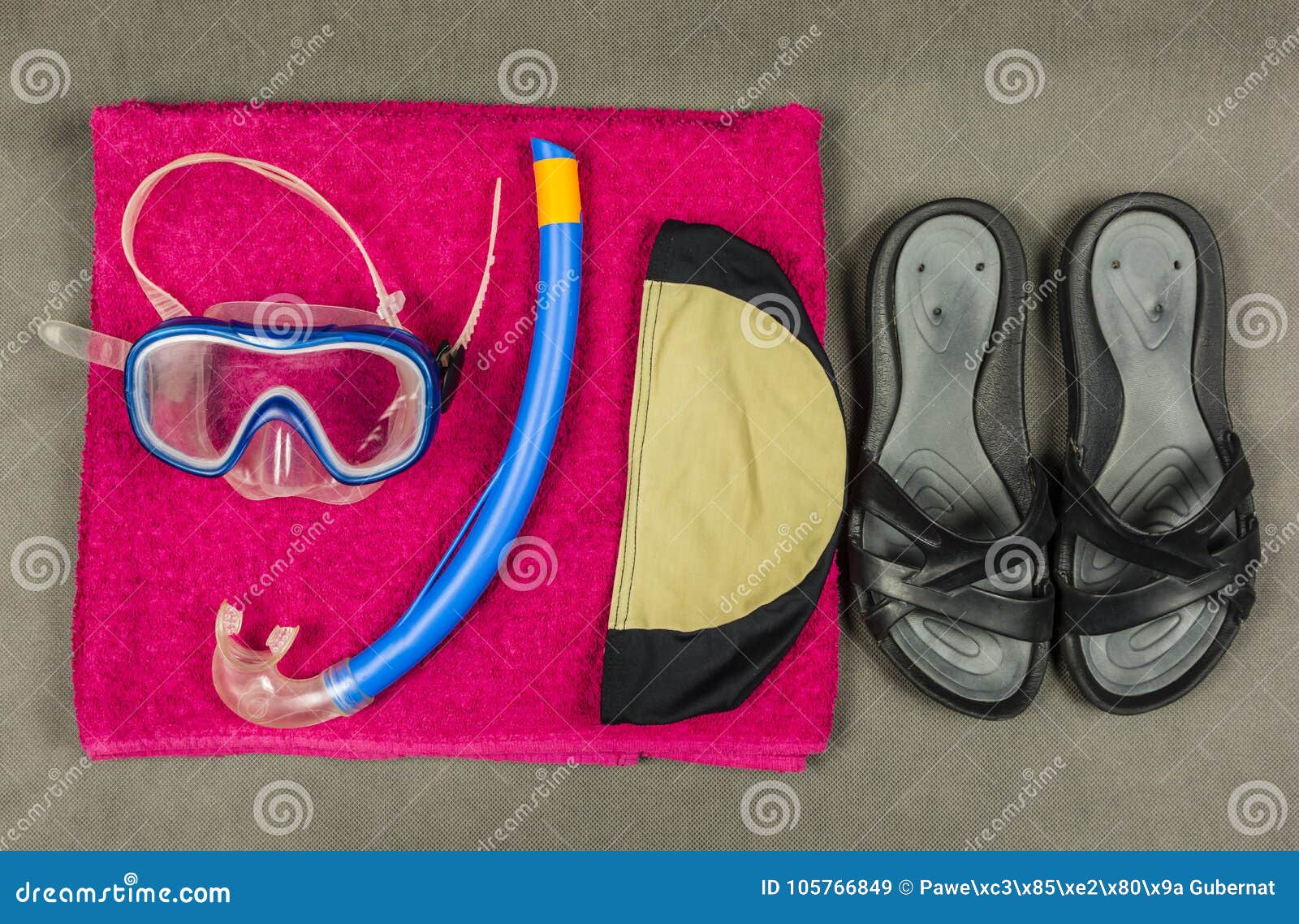 Equipment for Beaches or Swimming Pool. Stock Image Image of rubber