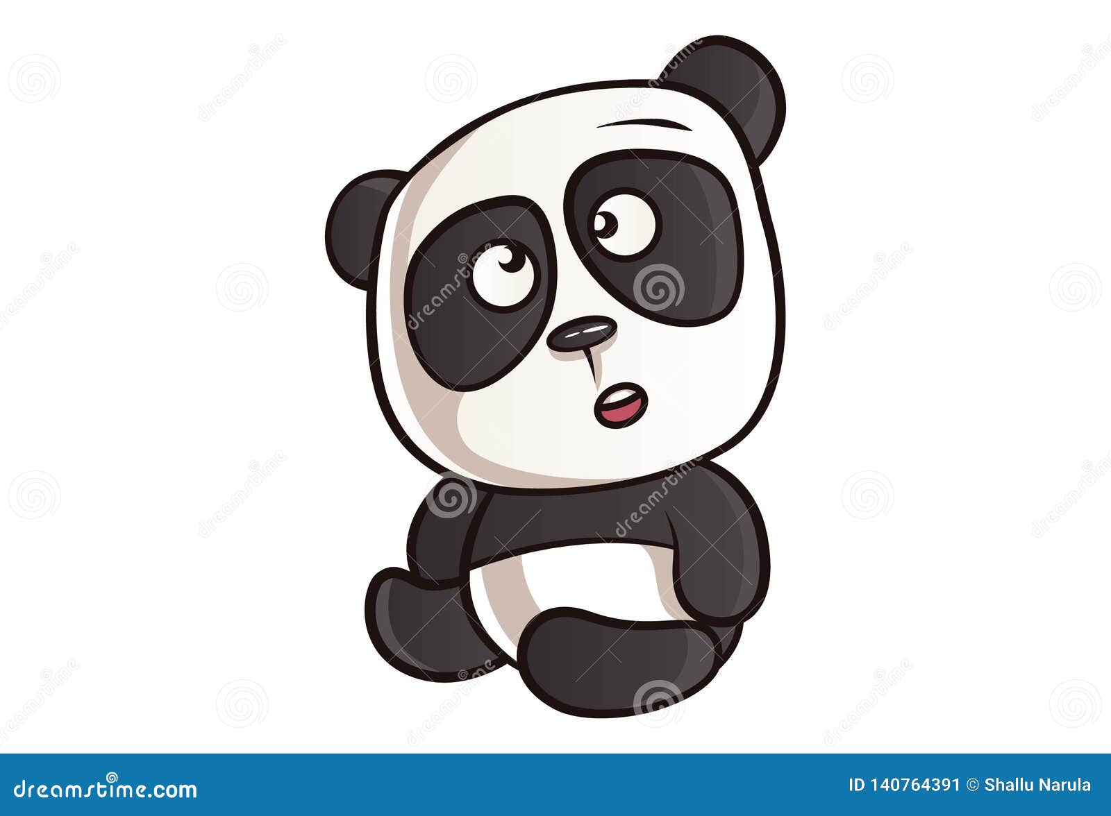Giant Panda Cartoon Cute Panda Drawing | aesthetic guides