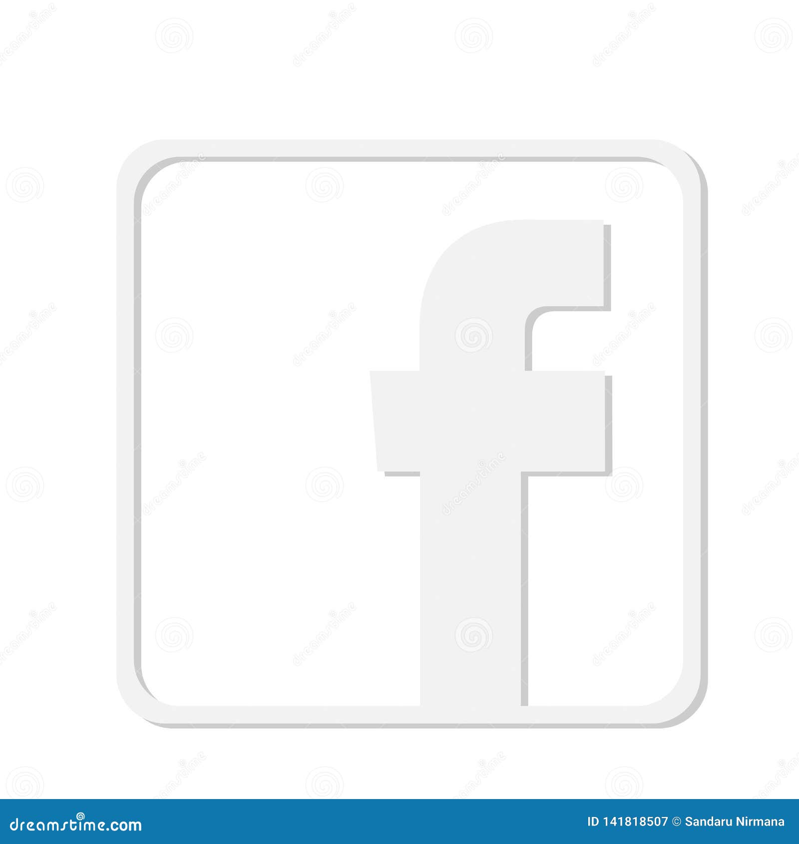 Facebook Logo White Stock Illustrations 4 679 Facebook Logo White Stock Illustrations Vectors Clipart Dreamstime