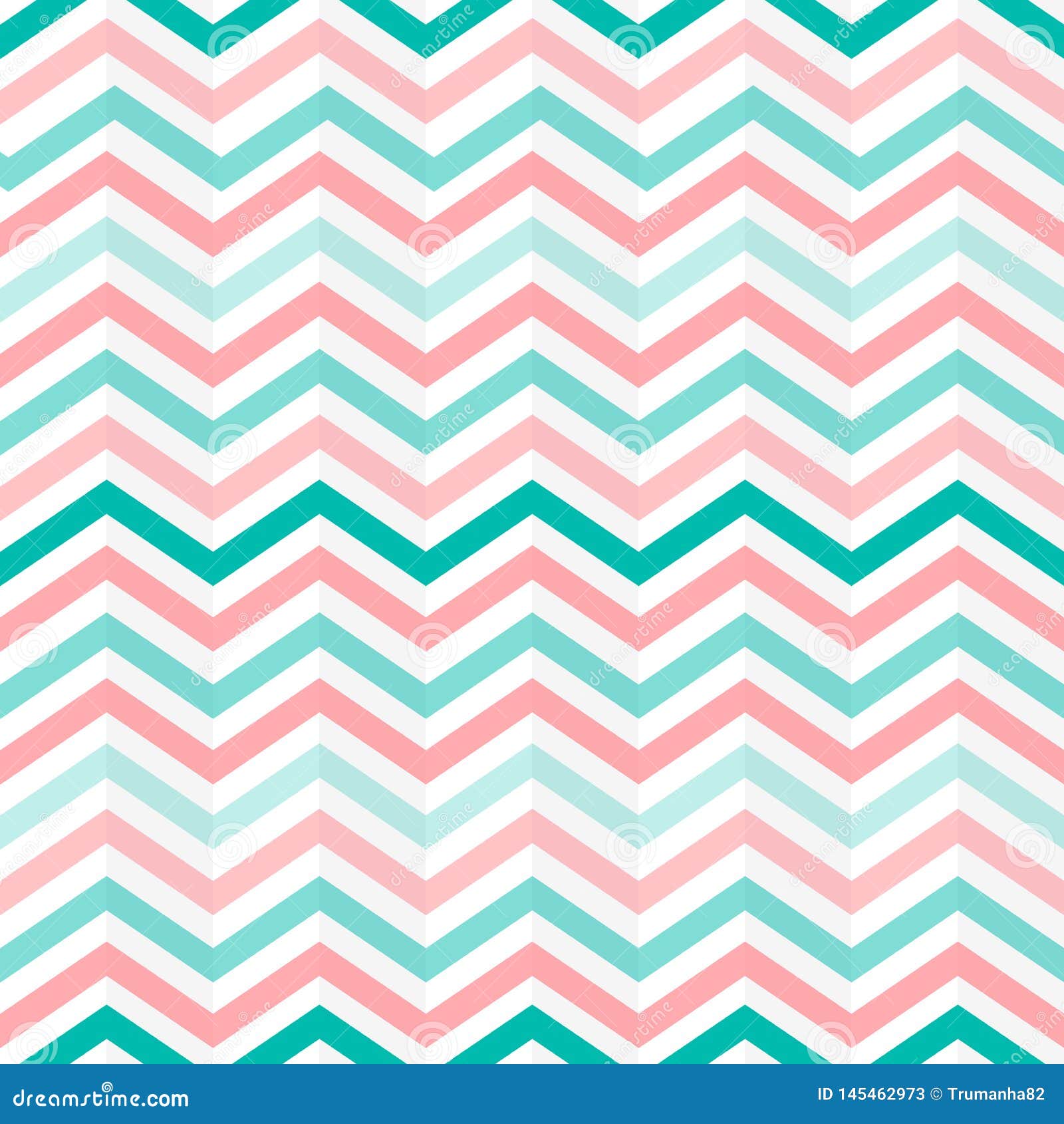 Vector Interlacing Diagonal Blue Green And White Zigzag Stripes Texture