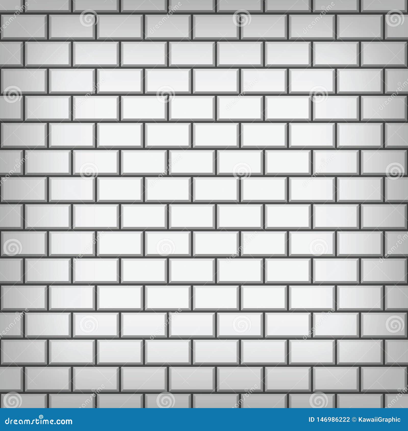 White Brick Wall Vector Art Stock Vector Illustration of design